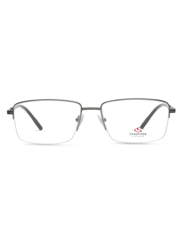 Rectangle Half Rim Frame Brown/Gold SP23614