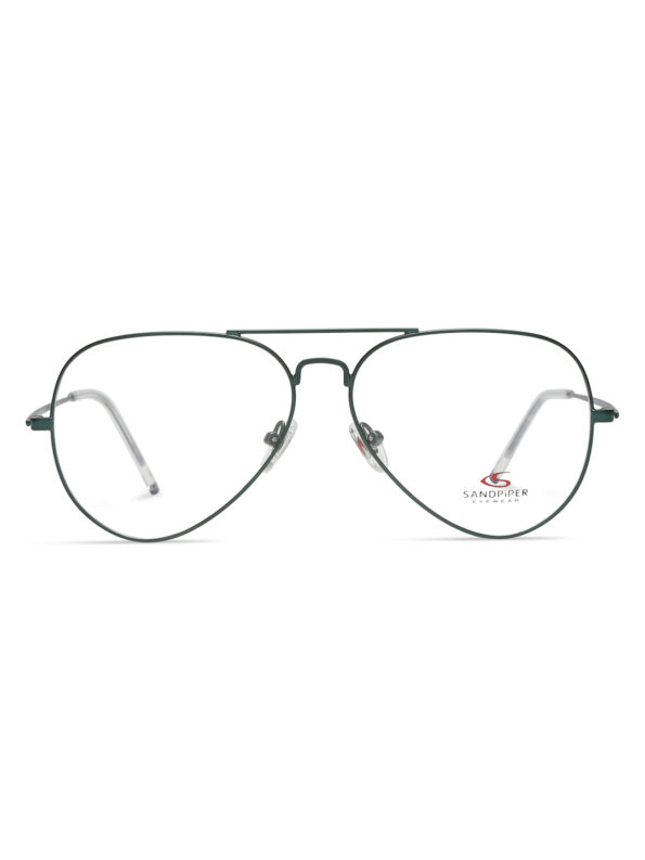 Aviator Full Rim Frame Matt Green SP23605